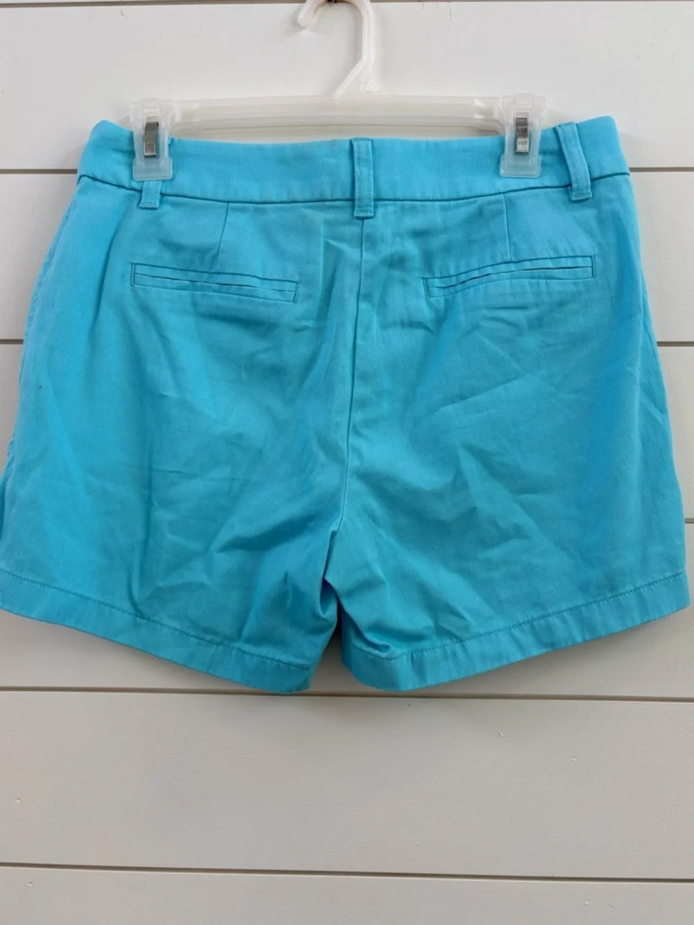 J. Crew Aqua Tailored Cotton Bermuda Shorts